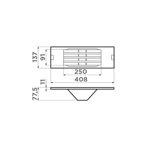 Подставка-сушка для тарелок Omoikiri FG-01 PRO-Bl Matt