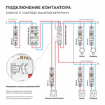 W941M20O/ Контактор модульный 20 A 2NO (1 мод.) W941M20O
