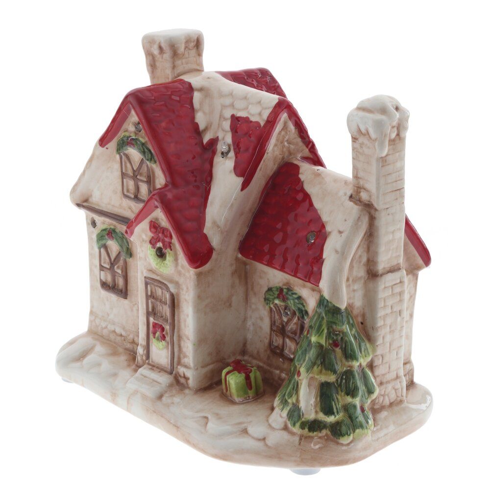 GAEM Фигурка декоративная "Домик" с подсветкой и музыкой (АААх3 н/п), L19,5 W12,5 H18,5 см