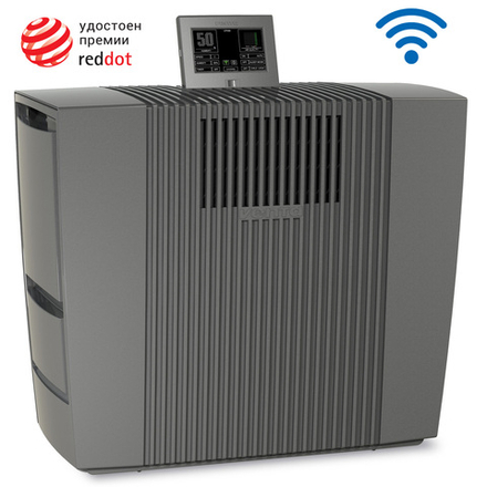 Увлажнитель-очиститель воздуха Venta LPH60 WiFi, черный (антрацит)