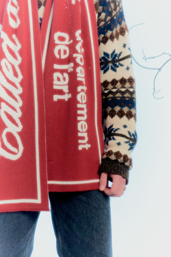 Шарф Called a Garment Art Department "Tomato"