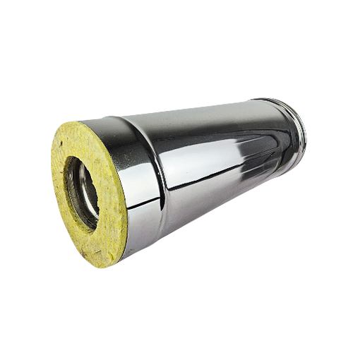 Сэндвич 0,5 м (430/0,5мм)  Ф100*200 нерж (Ferrum)