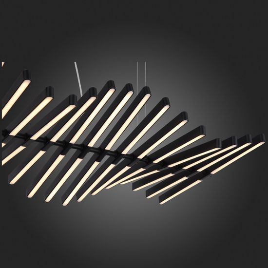 SLD001.403.20 Люстра подвесная ST-Luce Черный/Черный, Белый LED 20*5W 3000-6000K PICODI