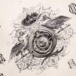 Арт-постер Объект мечты Монограмма 46