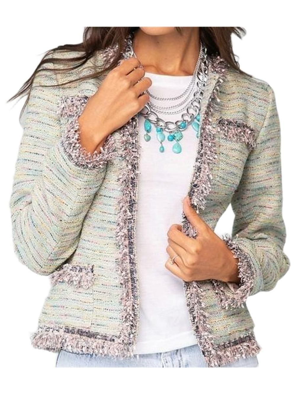 Ткань костюмная тип Chanel (Италия) хлопок/шерсть/вискоза ш-150 см цена за 1м