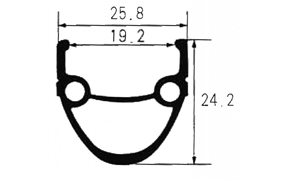 Обод 27,5&quot;/650B DOUBLEVentura