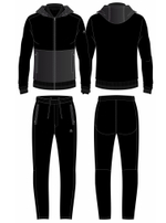 Спортивный костюм 11M-RR-1758 черный