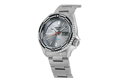 SEIKO 5 Sports Automatic Mechanical Movement Stainless Steel Strap Watch Men"s Watches Silver Dial