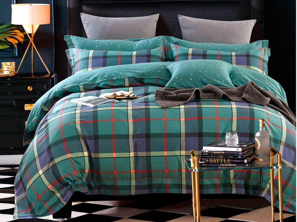 Постельное белье 2 спальное евро Asabella 1402-6