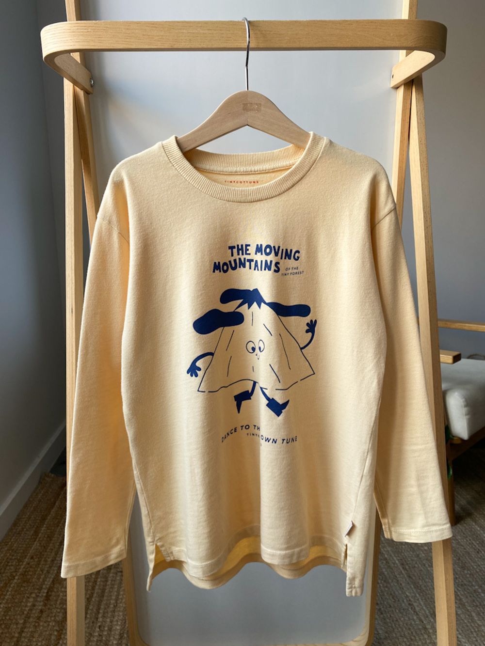 Хлопковый лонгслив Tinnycottons, 128