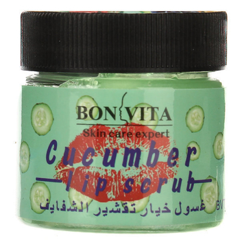 Скраб-бальзам для губ Bon Vita Огурец Cucumber Lip Skrub, 40 гр