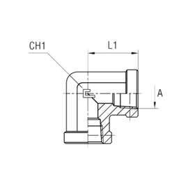 Соединение PS90 NPT 1/8