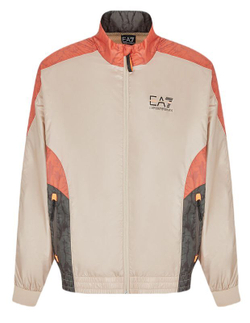 Куртка теннисная EA7 Woven Bomber Jacket - Beige