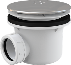 Сифон A49K для душевого поддона, металл LUX