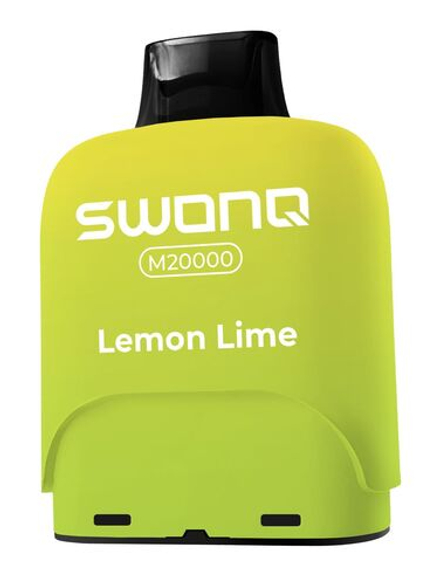 Картридж Swonq M20000 Lemon lime - Лимон-лайм (в пачке 1шт) 20мл 18мг (1,8%)