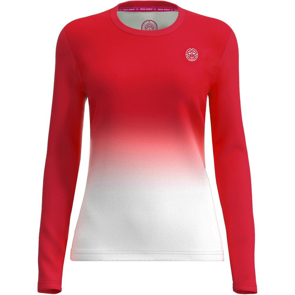 Одежда для тенниса , Футболка с рукавом BIDI BADU  .