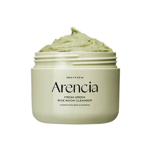 Arencia Fresh Green Rice Mochi Cleanser очищающее средство с зелёным чаем и центеллой