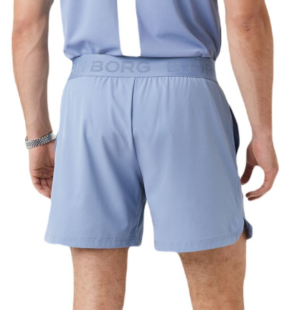 Мужские теннисные шорты Björn Borg Ace Short Shorts - stonewash