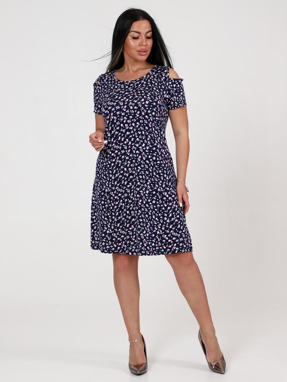 Ирбис - платье синий Iv-capriz (Акция)