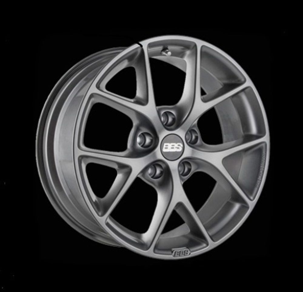 Диск колесный BBS SR 7.5x17 5x120 ET35 CB82.0 satin himalaya grey