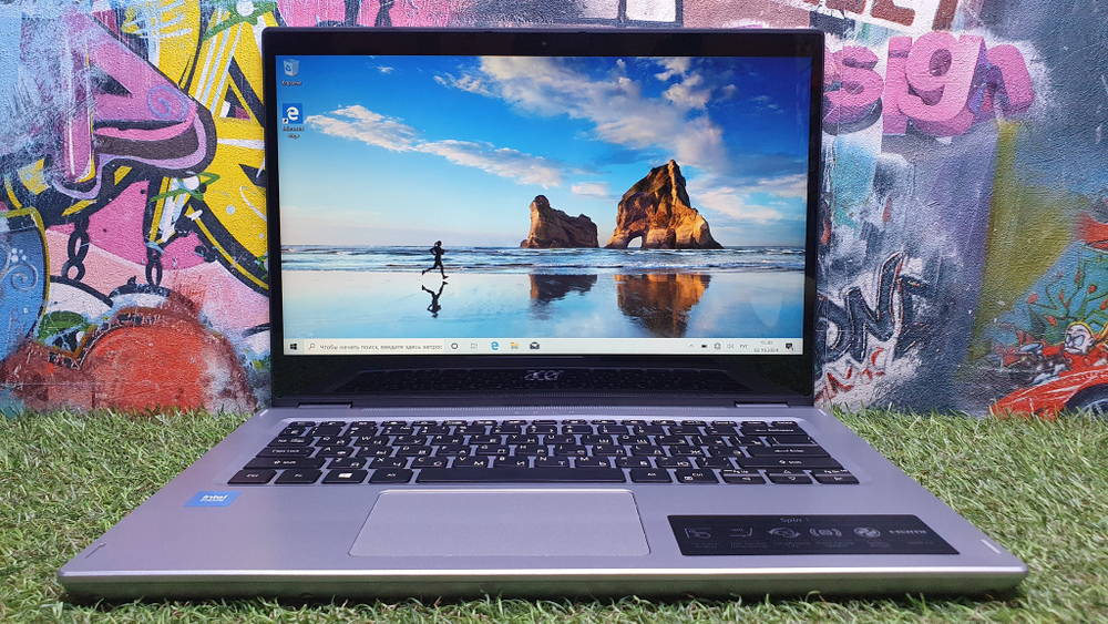 Ноутбук-трансформер Acer Celeron/4Gb/FHD/Spin 1 SP114-31 (NX.ABWER.005)/Windows 10