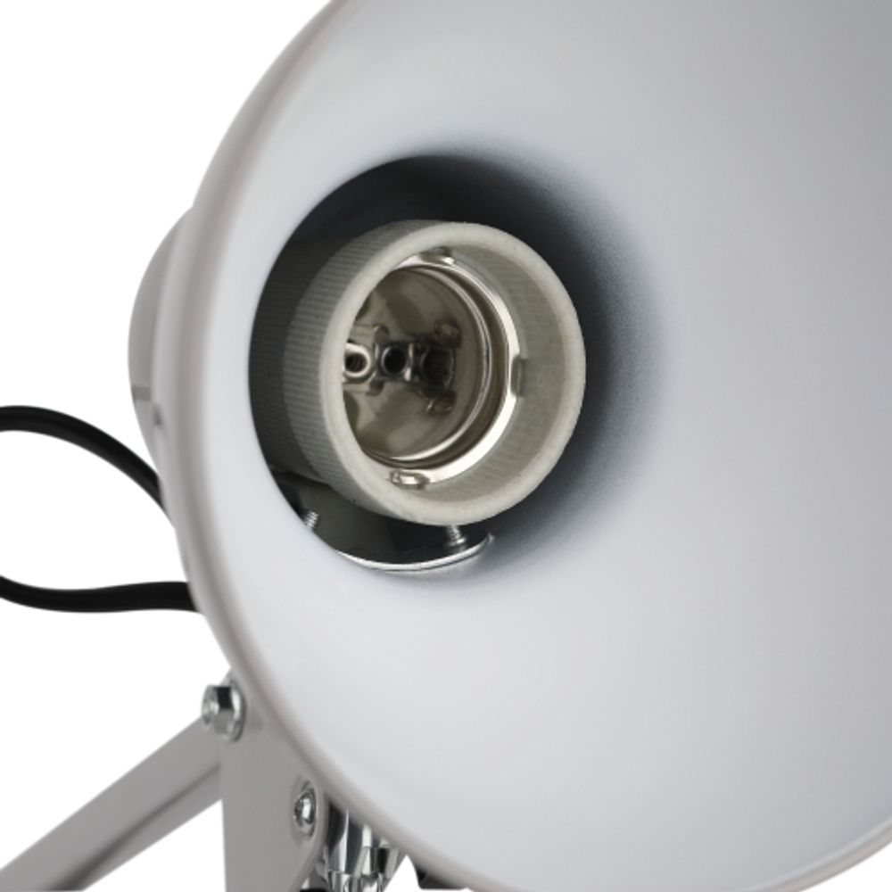 Настольный светильник ЭРА N-214-E27-40W-GY серый