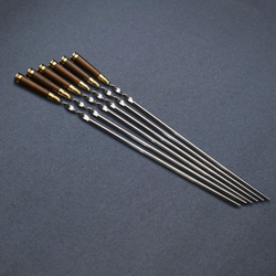 Подарочный набор шампуров "Патроны"