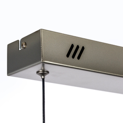 615099 Люстра TORINO 42W LED 1890LM ВОРОНЁНАЯ СТАЛЬ 3000K