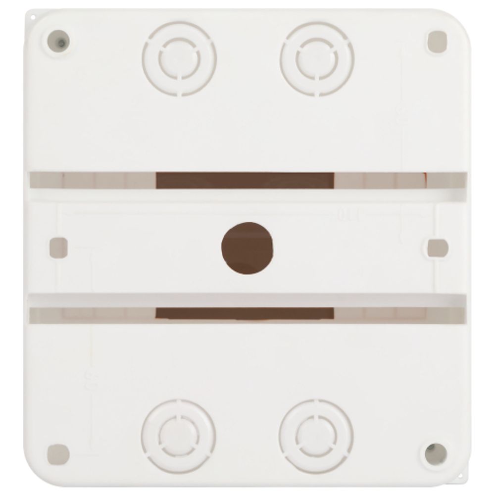 Корпус пластиковый навесной ЭРА SIMPLE КМПн 1/6 IP30 прозрачная крышка белый