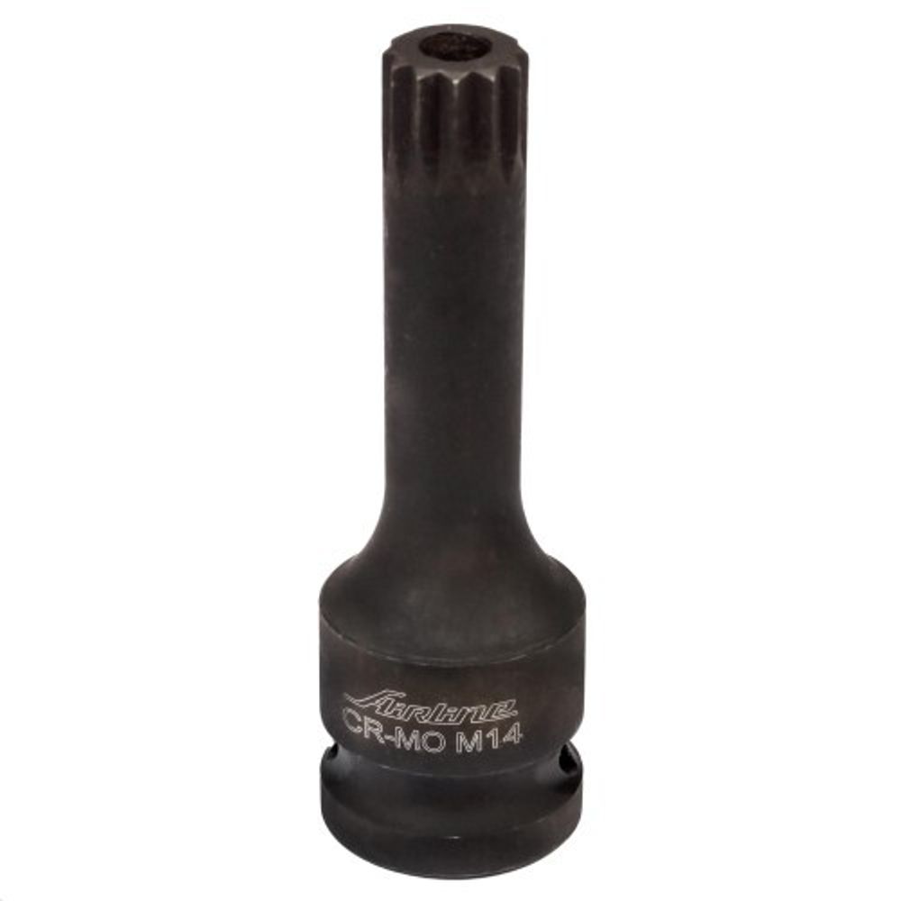 Головка ударная торцевая 1/2  DR внешний SPLINE M14 (AIRLINE)