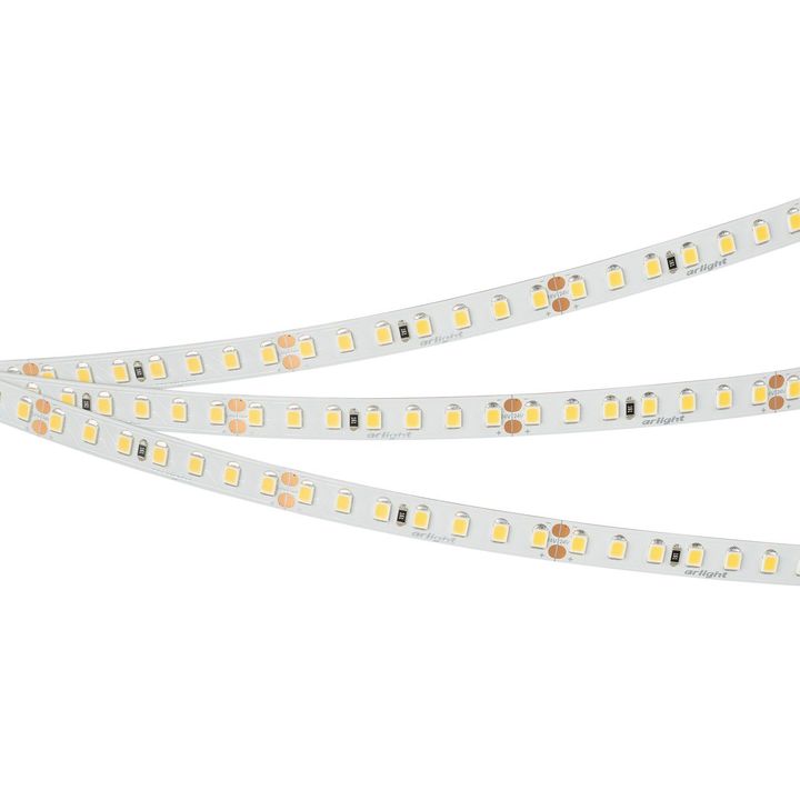 Светодиодная лента Arlight 10W/m 140Led/m 2835SMD теплый белый 5M UL-A140-8mm 24V Warm2700 046977