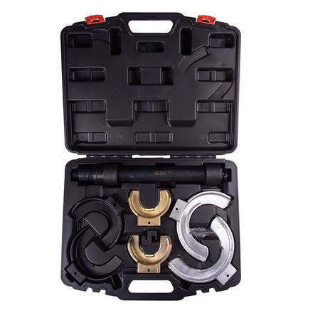 Цена на AFFIX (AF10000008C) Стяжка амортизаторных пружин, кованые U-образные держатели, кейс, 8 предметов