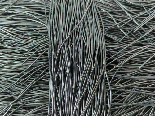 Канитель гладкая  грозовой темно-серый 1мм