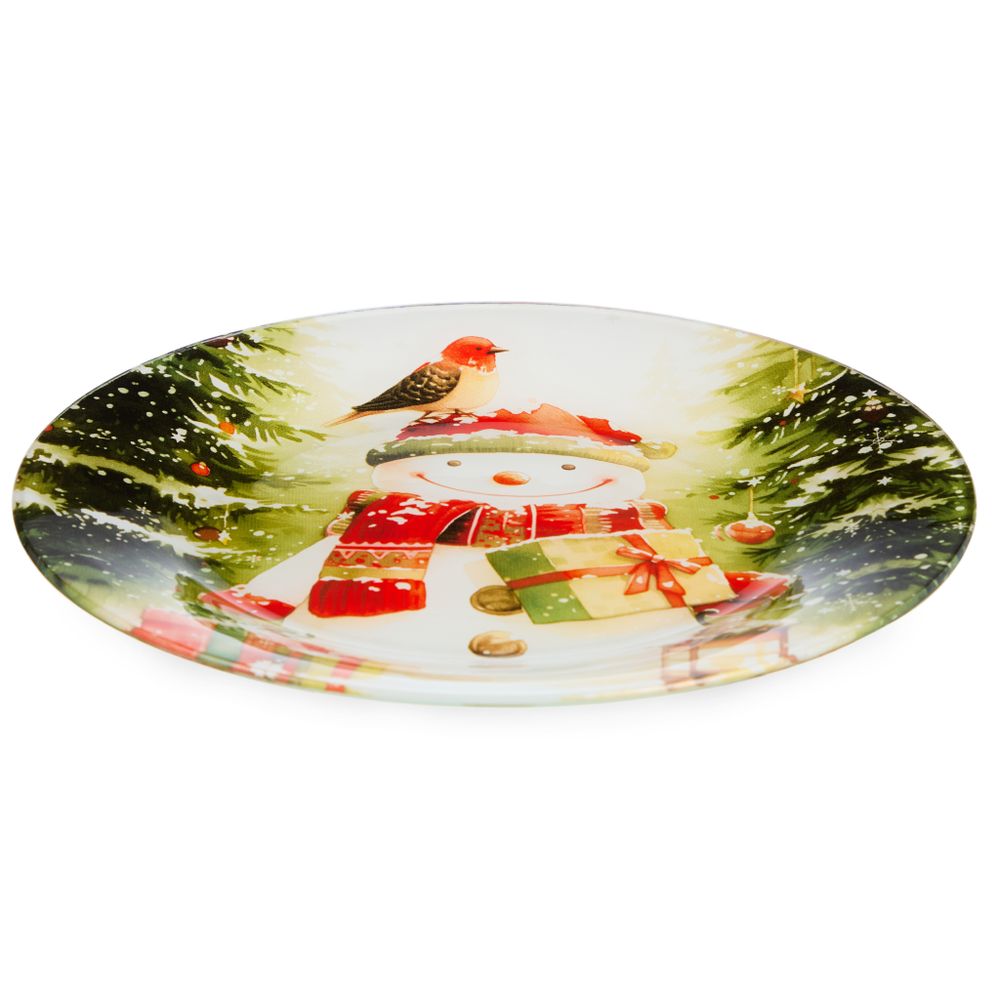 ТАРЕЛКА ЗАКУСОЧНАЯ КОЛЛЕКЦИЯ "РОЖДЕСТВЕНСКАЯ СКАЗКА" 20 СМ