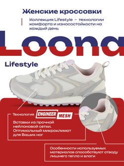 Кроссовки универсальные SPRANDI Loona