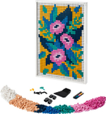 Конструктор Лего Art Цветочный арт | LEGO Art Floral Art коллекционный набор, 31207, 2870 деталей (18+)