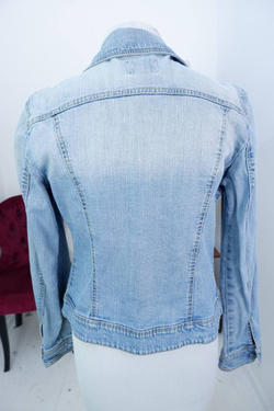 Куртка джинсовая MNG стильная, приталенный крой 46 размер