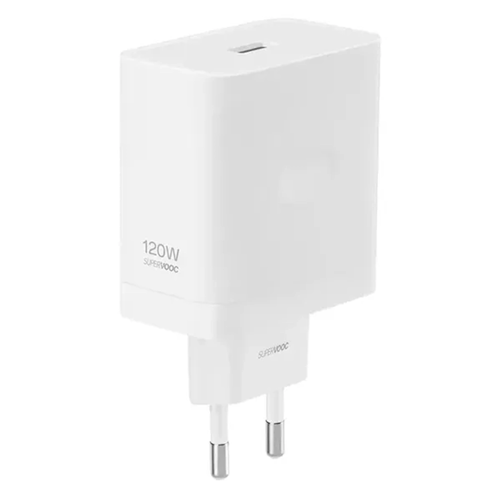 Зарядное устройство OnePlus SUPERVOOC 120 Вт Белый (White)