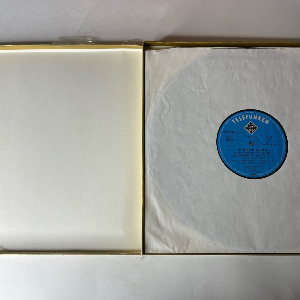 Винтажная виниловая пластинка LP Сборник Классической Музыки Das Teuerste Konzert Самый Дорогой Концерт (Германия 1977) (Вагнер, Григ, Моцарт и др)