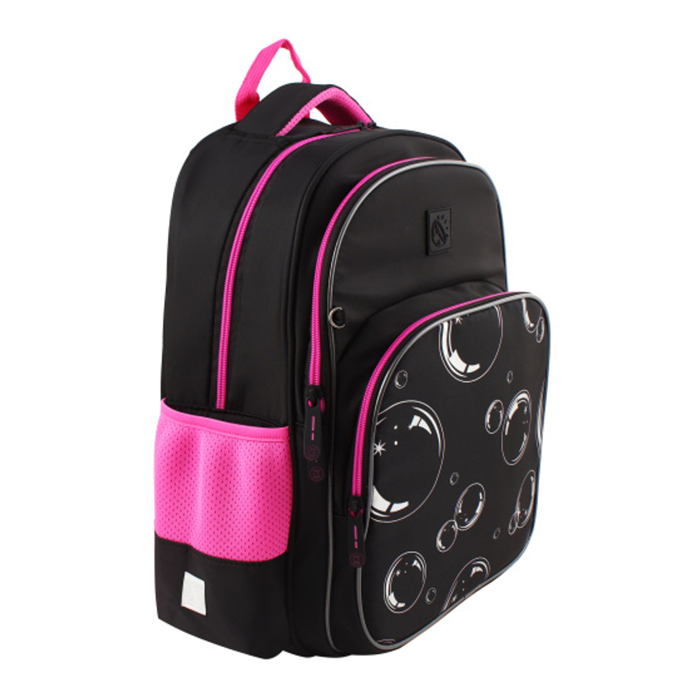 Ранец, спинка эргономичная, 2 отделения, 39*29*18 см, COMFORT Life, Пузыри, КОКОС, 240478