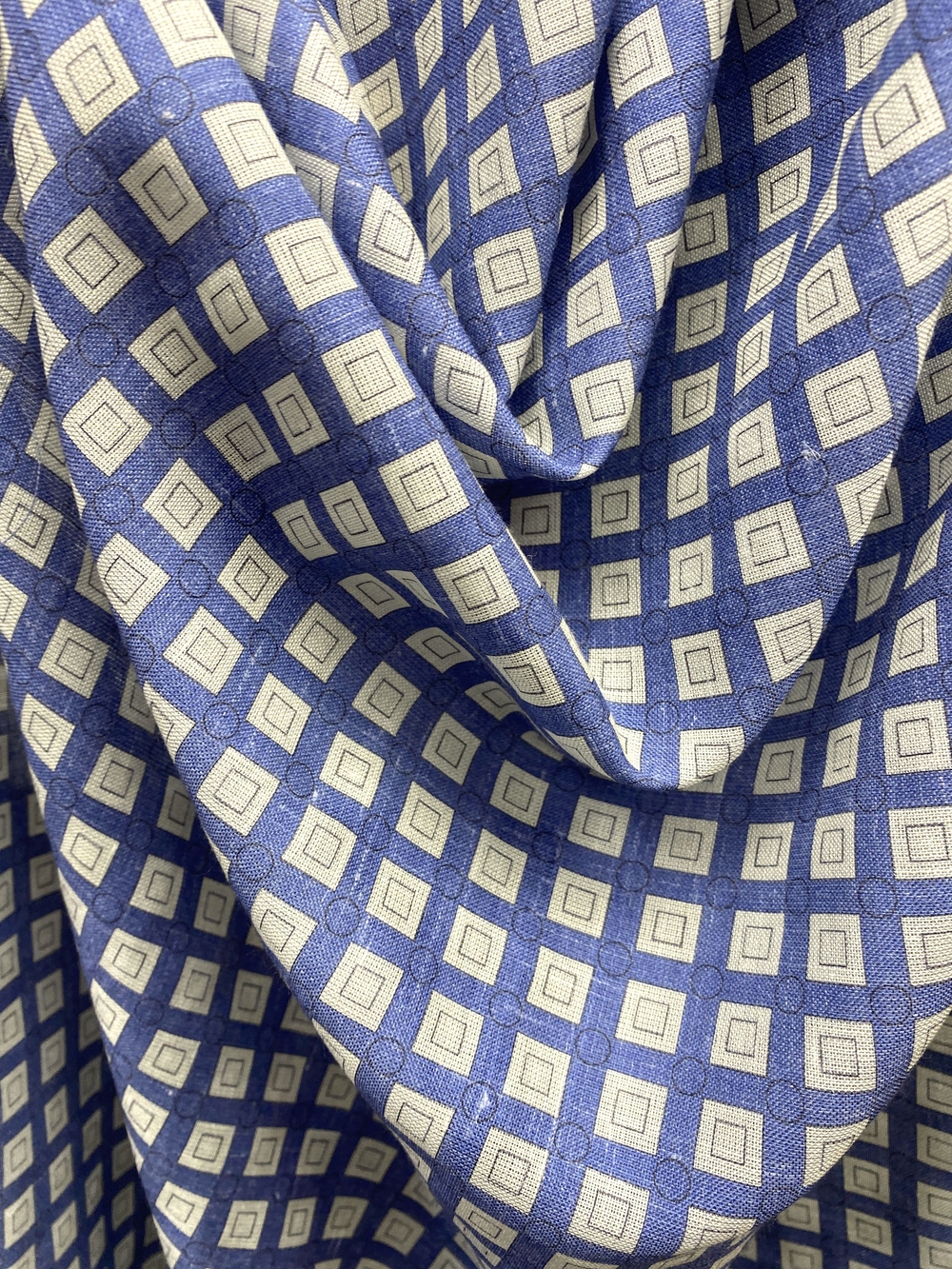 Ткань плательная (Италия) 50% шерсть 50% шелк ш-140см цена за 0,9 м