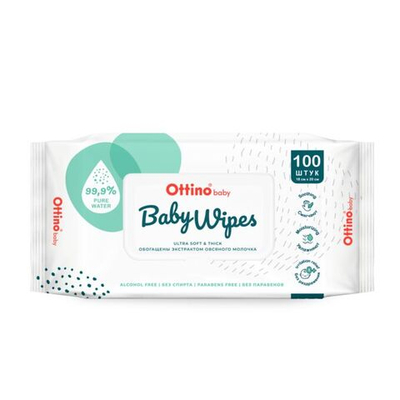 Влаж.салфетки Ottino baby 100шт.