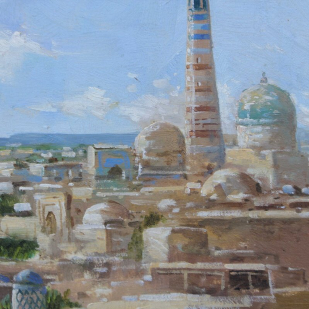 «Старинный восточный город с минаретами»