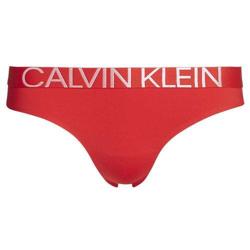 Женские трусы стринги красные Calvin Klein Women Statement 1981