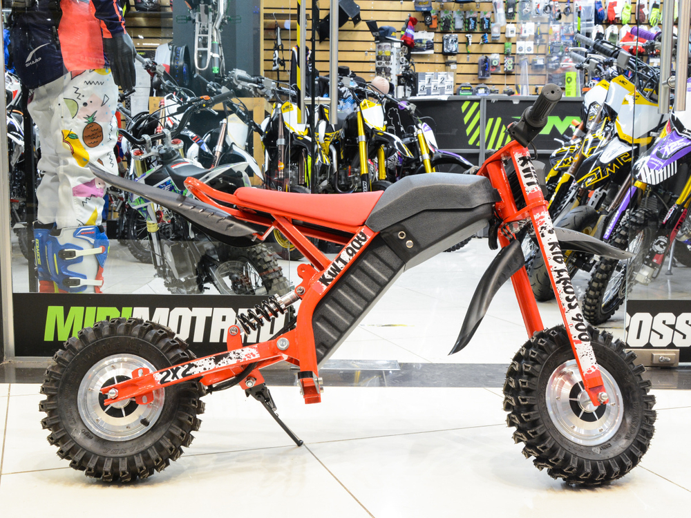 Мотоцикл электрический KiloWatT KIB KROSS 900 Red