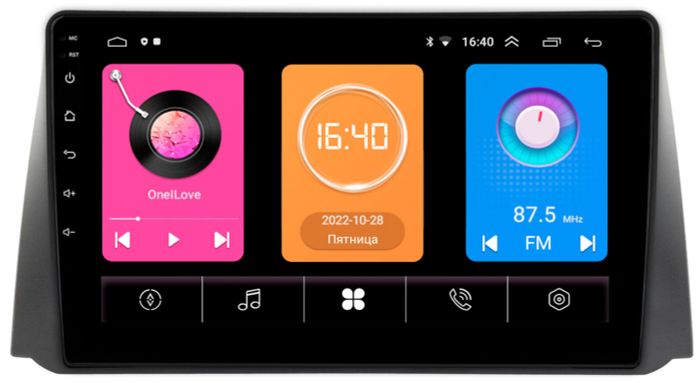 Магнитола для УАЗ Патриот, Пикап 2016-2023+ - GT9-008 на Android 10