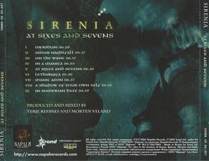 Sirenia / At Sixes And Sevens (RU)(CD)