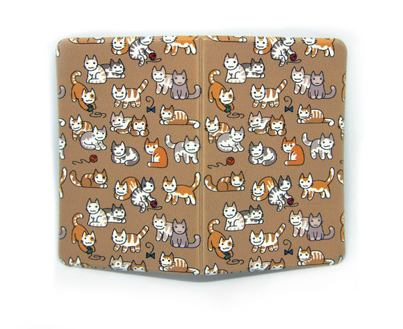 Обложка для транспортной карты "Котята"