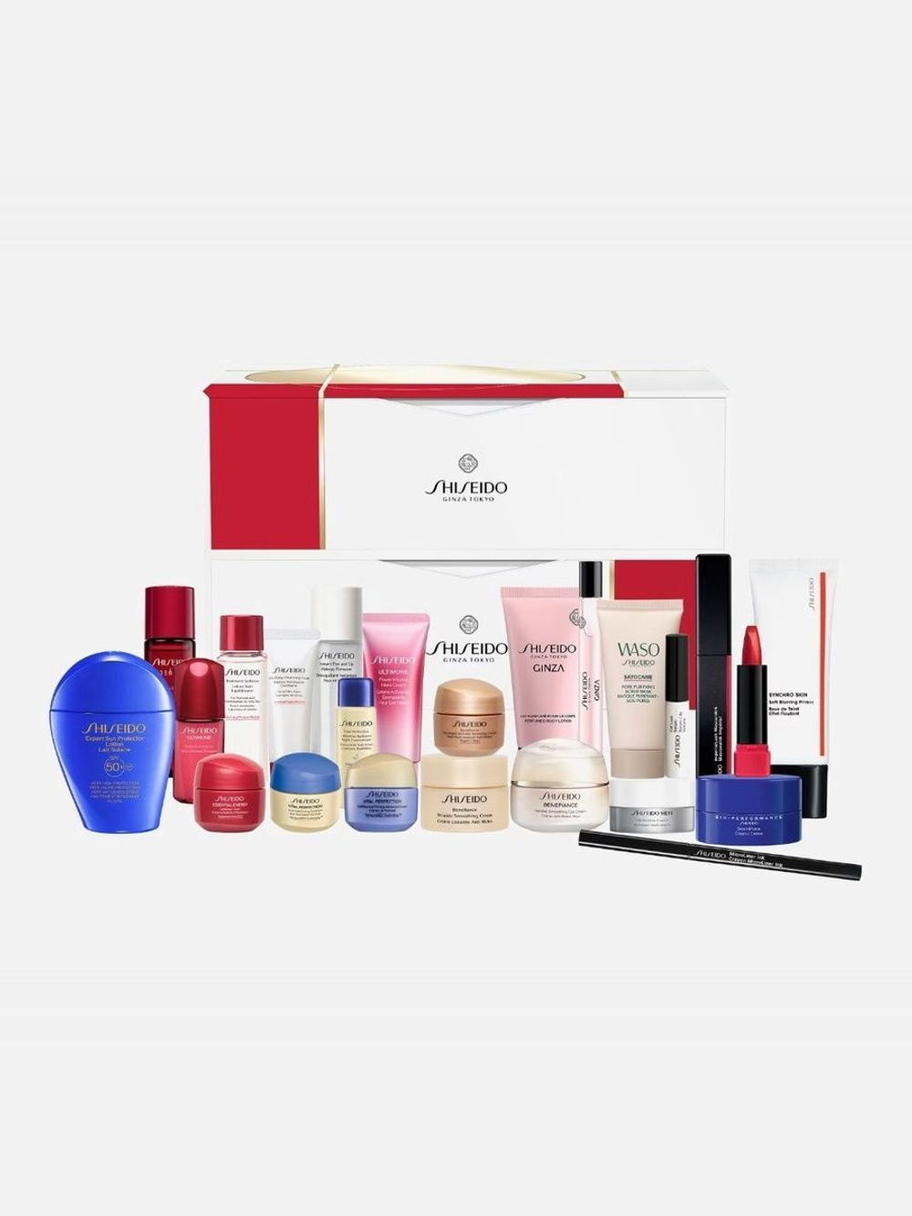 Адвент-календарь 2025 Shiseido, эксклюзивные бьюти-сюрпризы для лица и тела, косметика для всех типов кожи