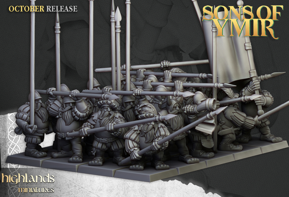 Dwarf Pikemen Unit